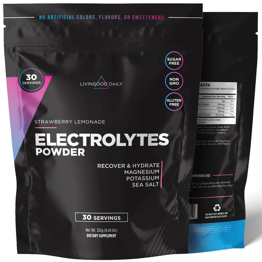 Sugar-Free Strawberry Lemonade Electrolyte Powder W161