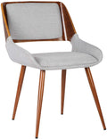 Gray Mid-Century Dining Chair U540830
