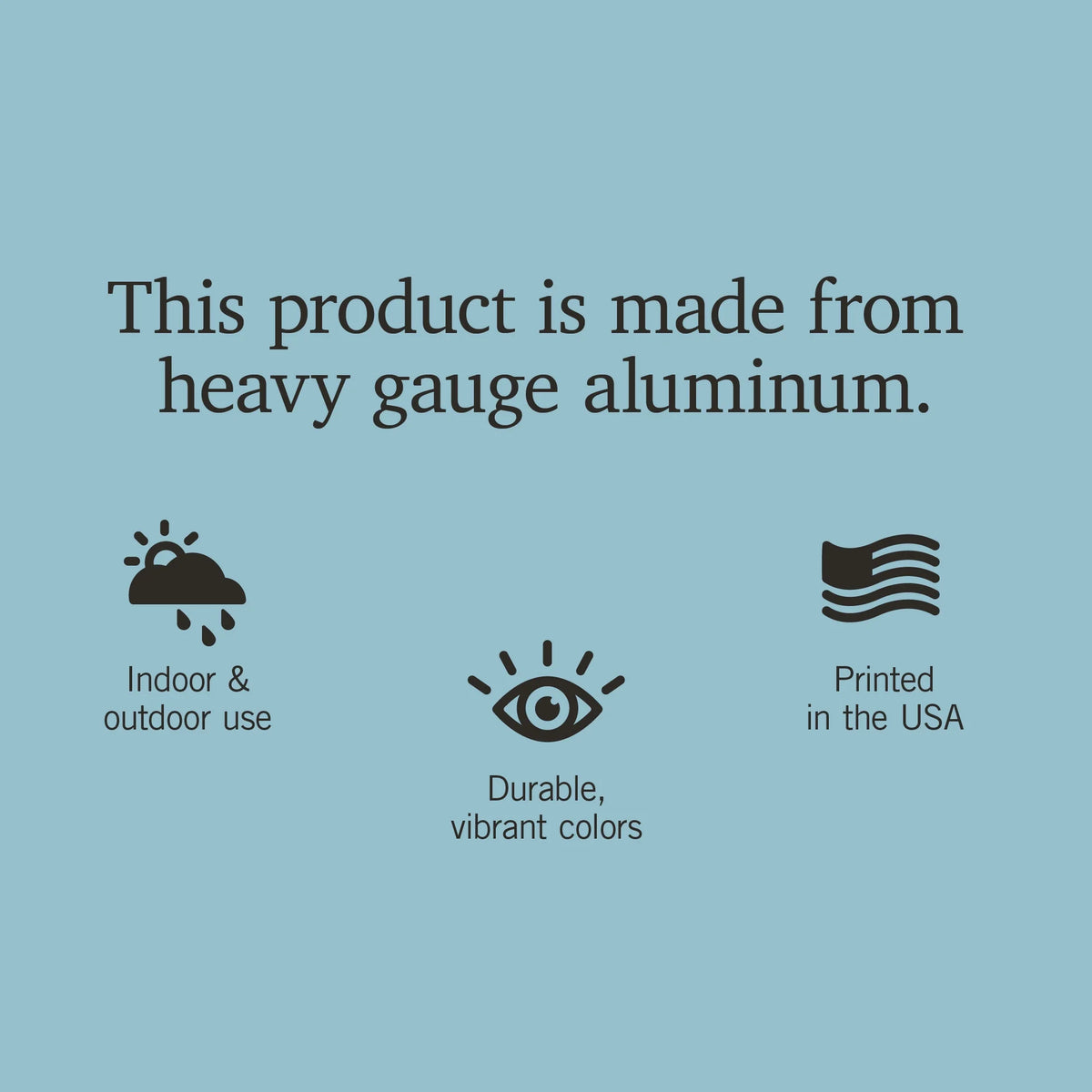 12x18 Aluminum Metal Sign Decor T482875