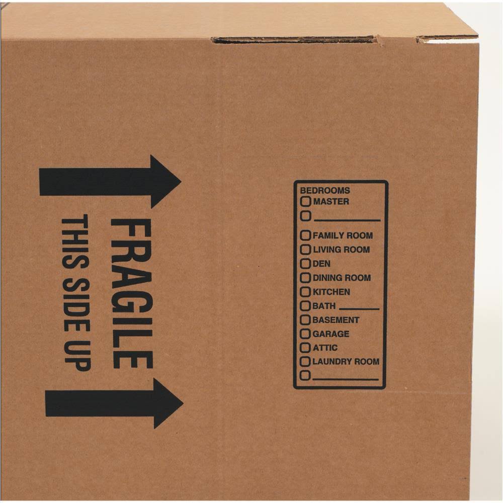 6-Pack Medium Cardboard Moving Box R79877