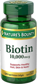 Biotin 10000 mcg Rapid Release Softgels, 120 Ct V722670