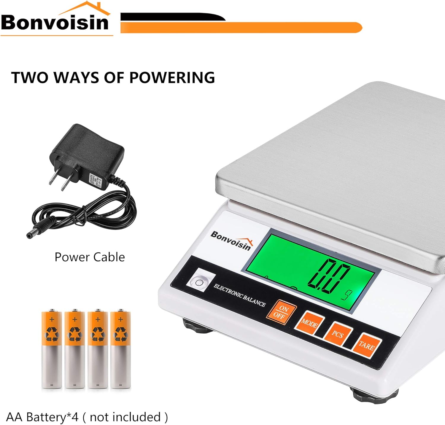 5000g x 0.1g Digital Lab Scale S88531