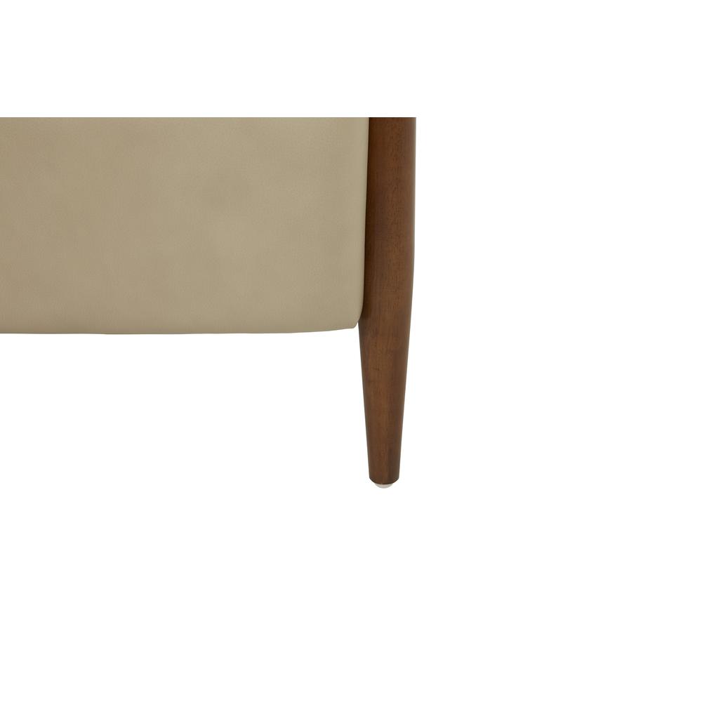 Cream Push Thru The Arms Recliner A48464