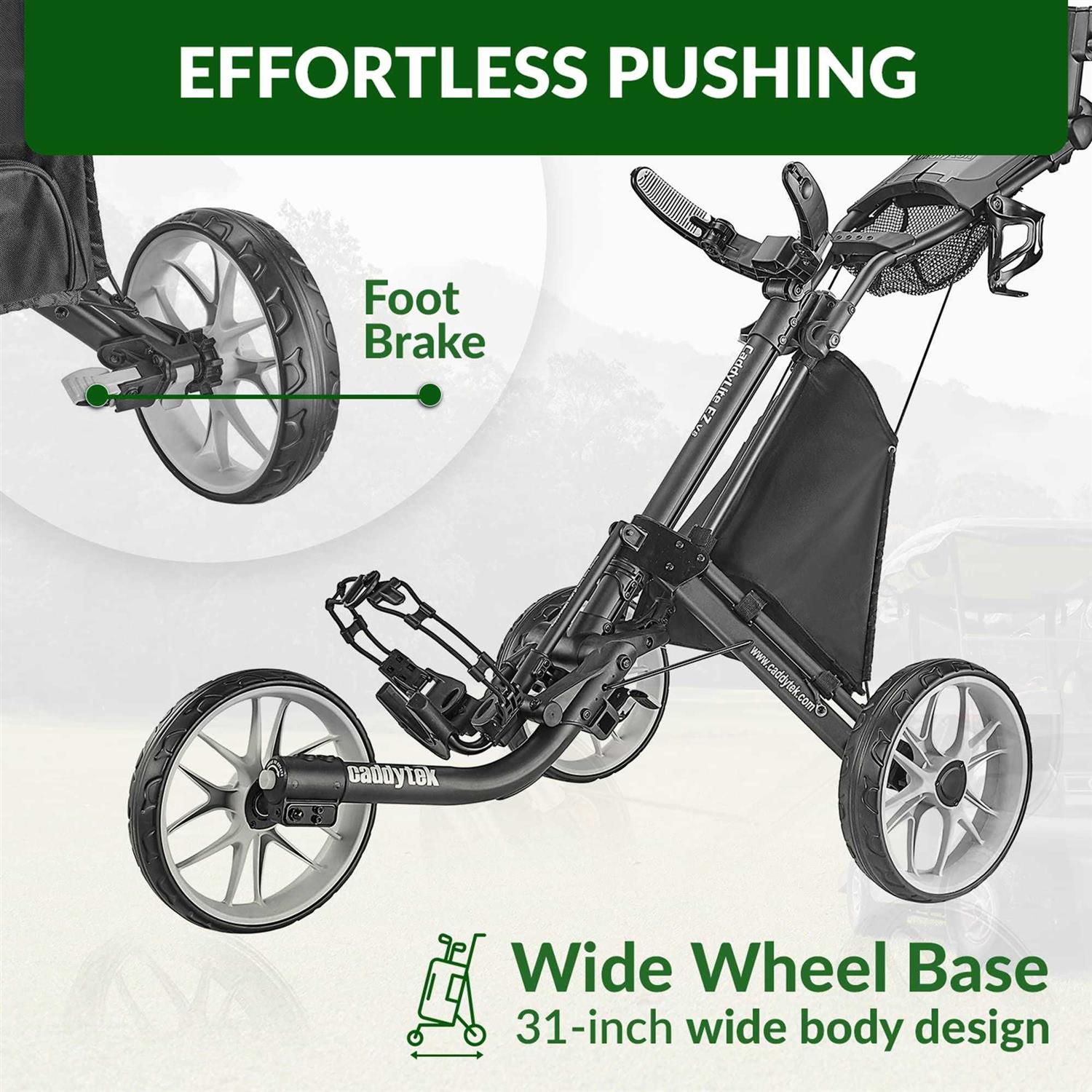3 Wheel Golf Push Cart V1151