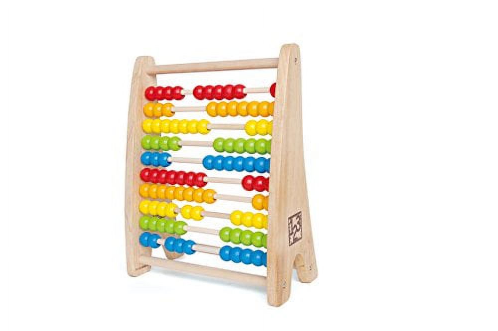 Rainbow Wooden Counting Bead Abacus R6934