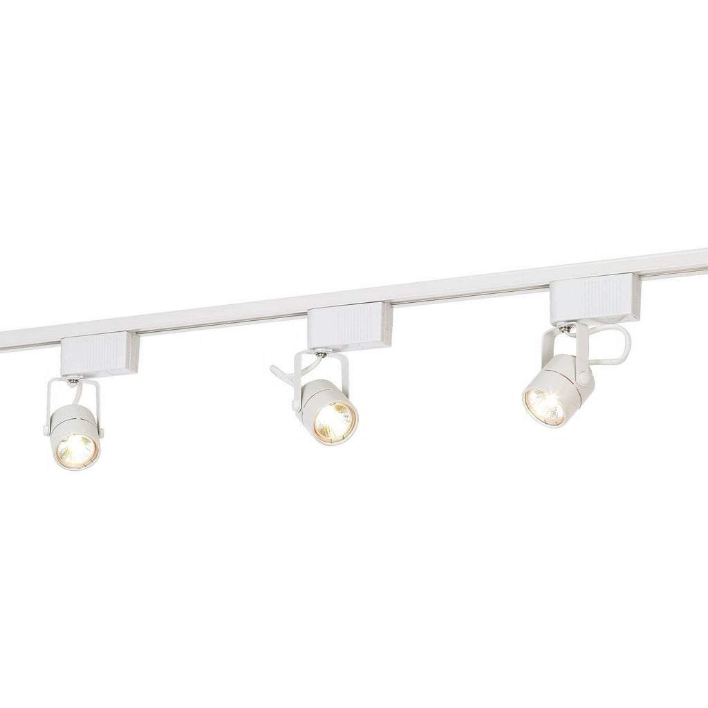 White Finish 150 Watt 3-Light Linear Track Kit P8771