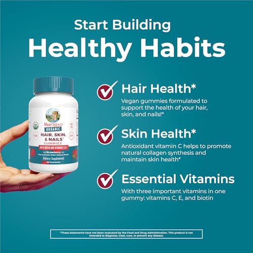 Biotin Gummies with Vitamin C & Vitamin E, 60 Count M140