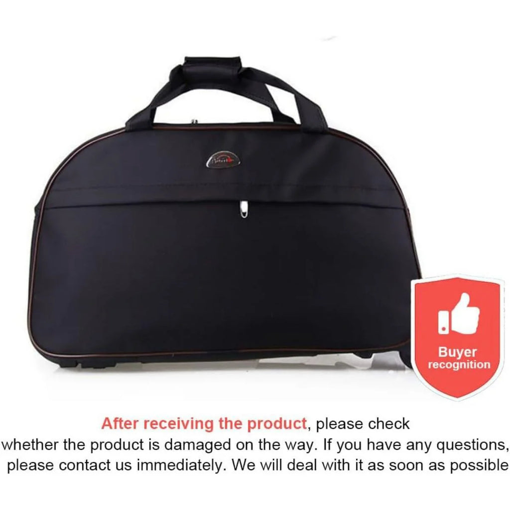 Rolling Duffle Bag with Wheels, 24" Carry On Luggage H71182