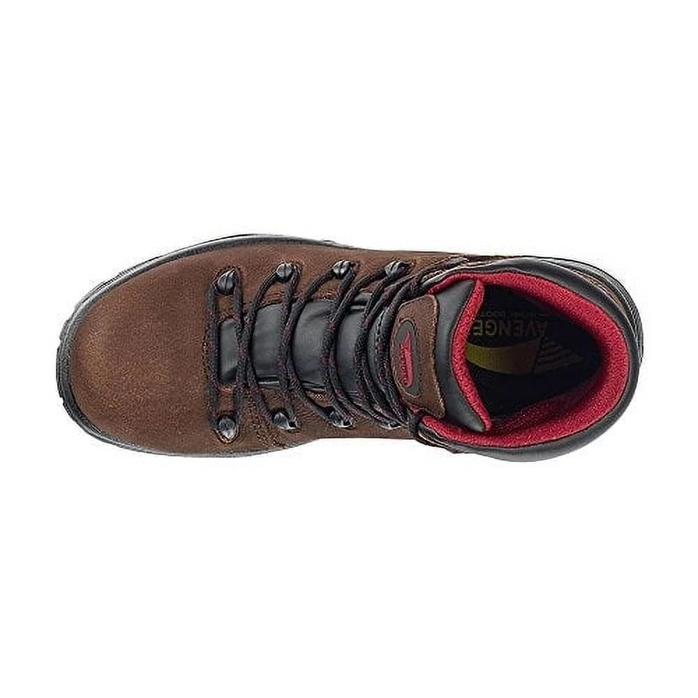 Brown Waterproof Composite Toe Hiker Boot X178