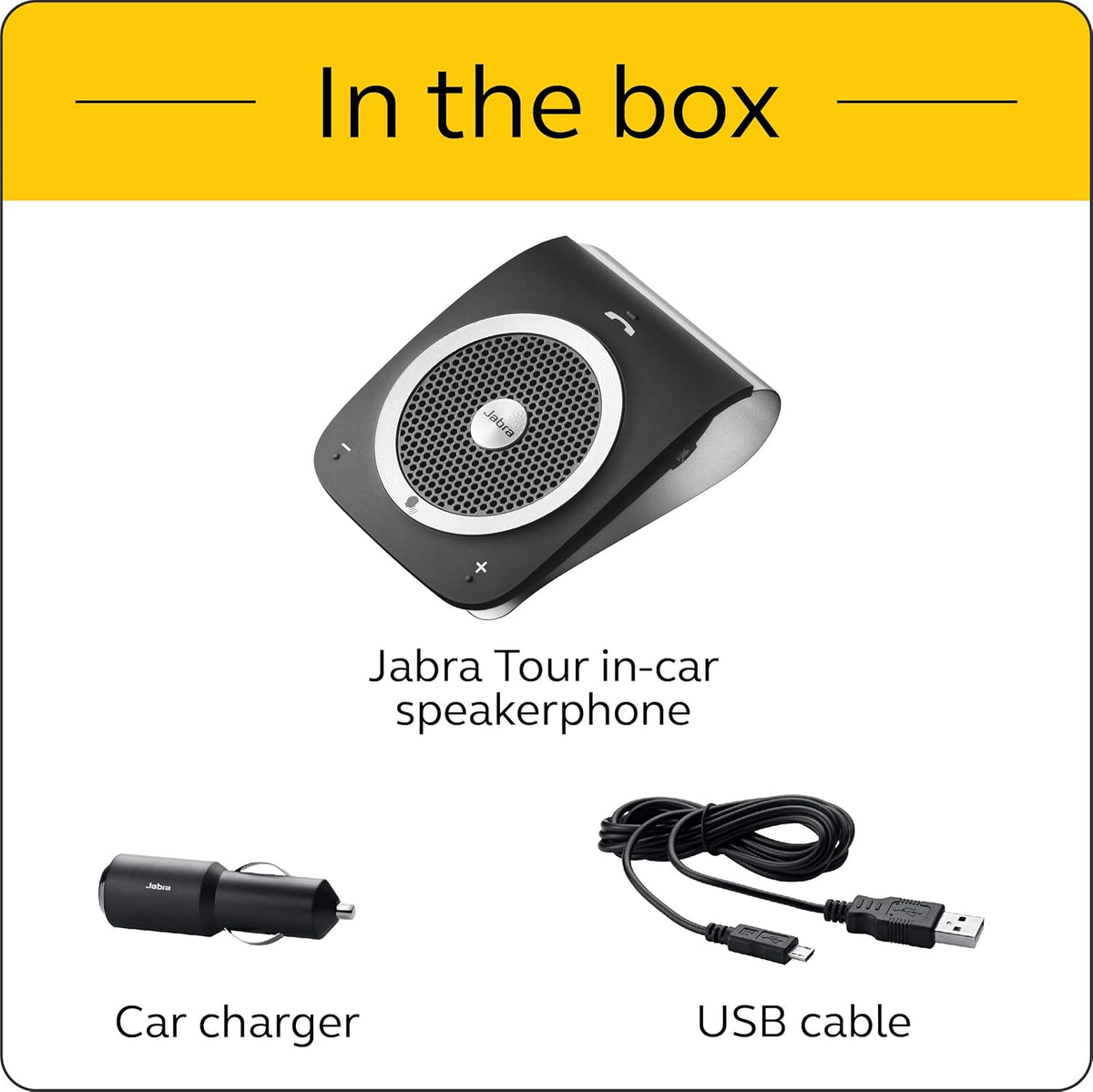Black Bluetooth In-Car Speakerphone Pack of 2 G3957