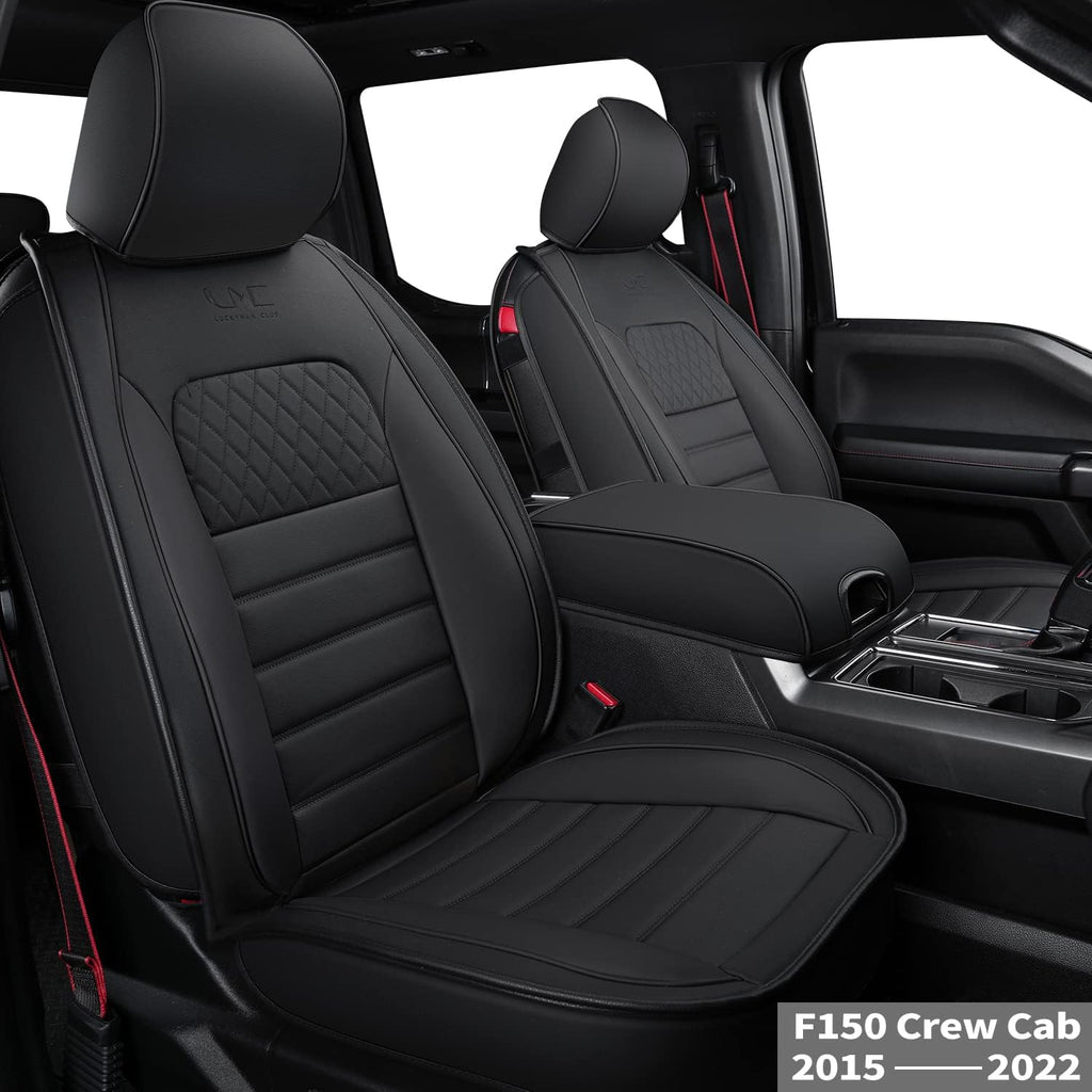 F150 Crew Cab Faux Leather Seat Covers O34852