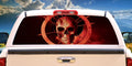 Blood Ring Rear Window Vinyl Decal for Full Size Trucks I657