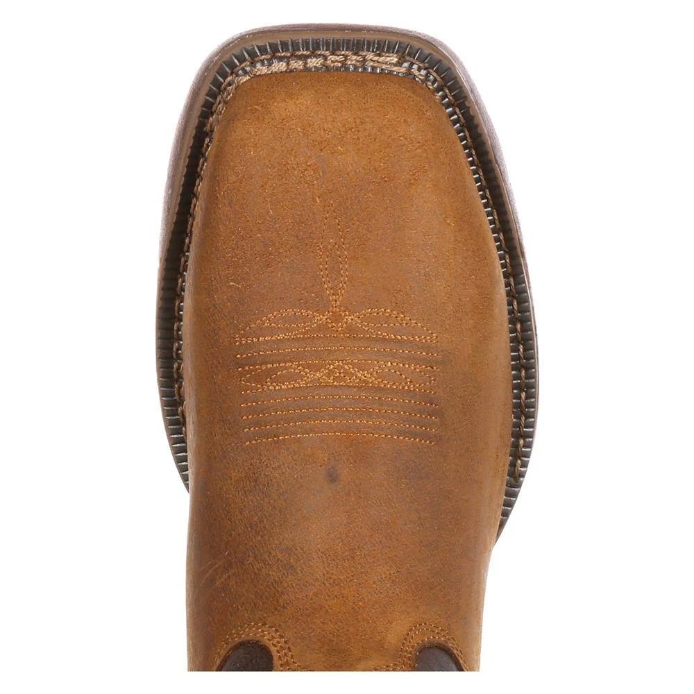 Brown 11 inch Carbon Fiber Toe Western Boots J970133