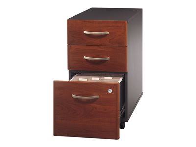 3 Drawer Mobile Pedestal Cherry U720