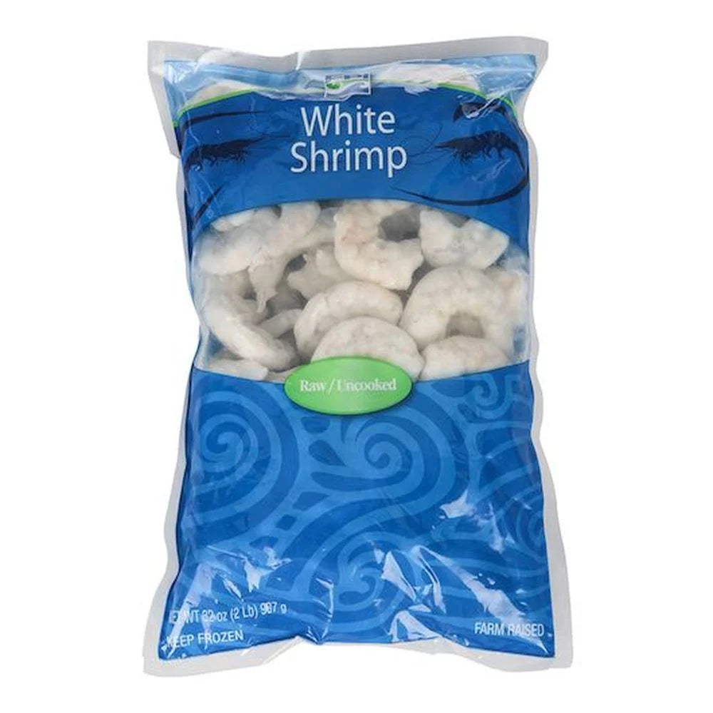 White Shrimp 21 to 25 Count, 2 Pound T426846