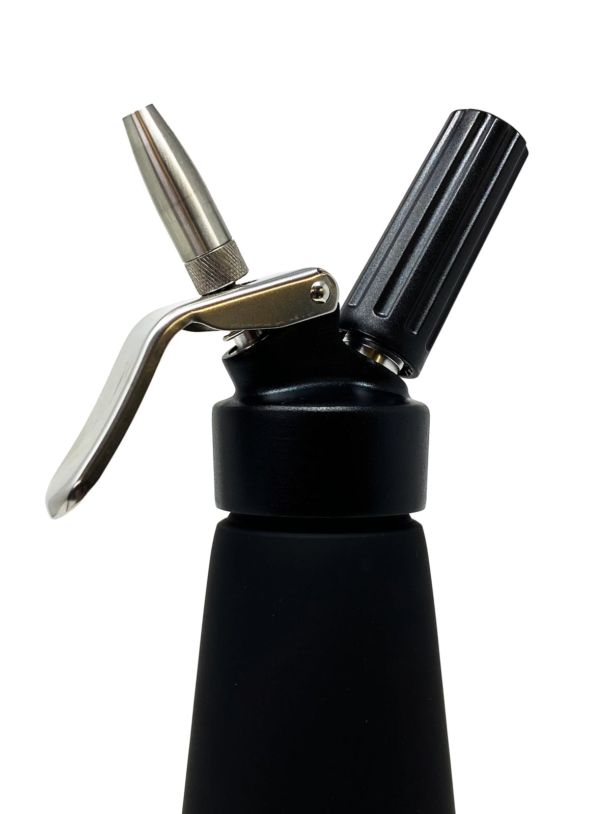 Custom 1pt Aluminum Metal Head Dispenser with x10 Nitrogen Gas Chargers Cartridges C659