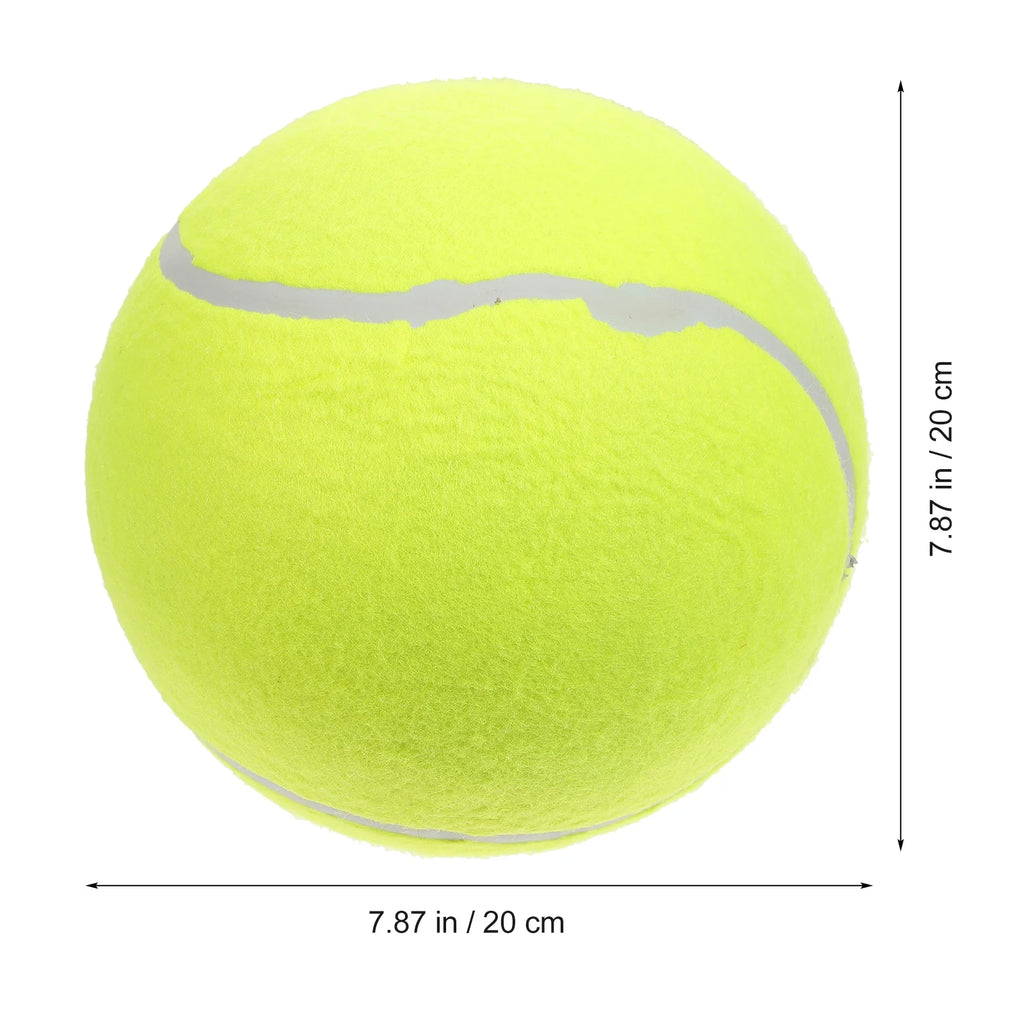 20cm Inflatable Flannel Tennis Ball N8846
