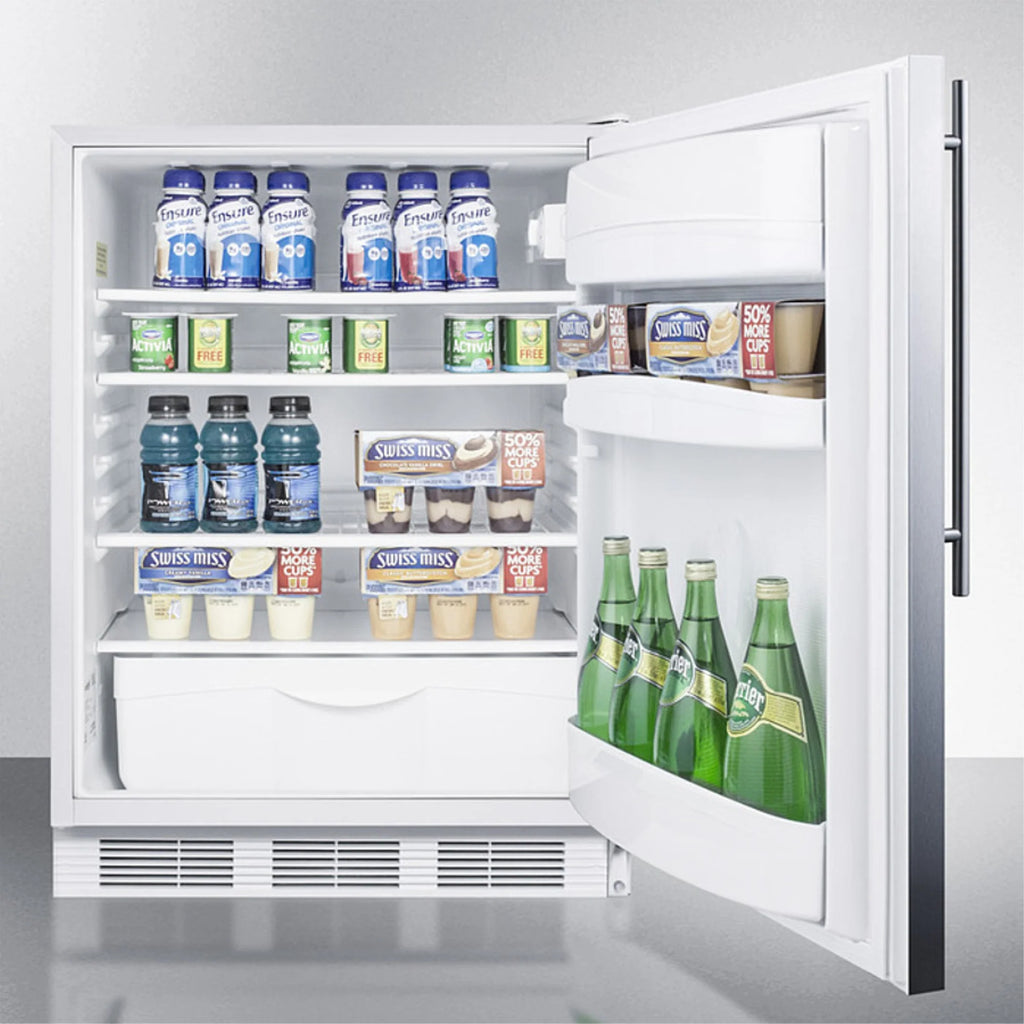White Cabinet Commercial All-Refrigerator R2387