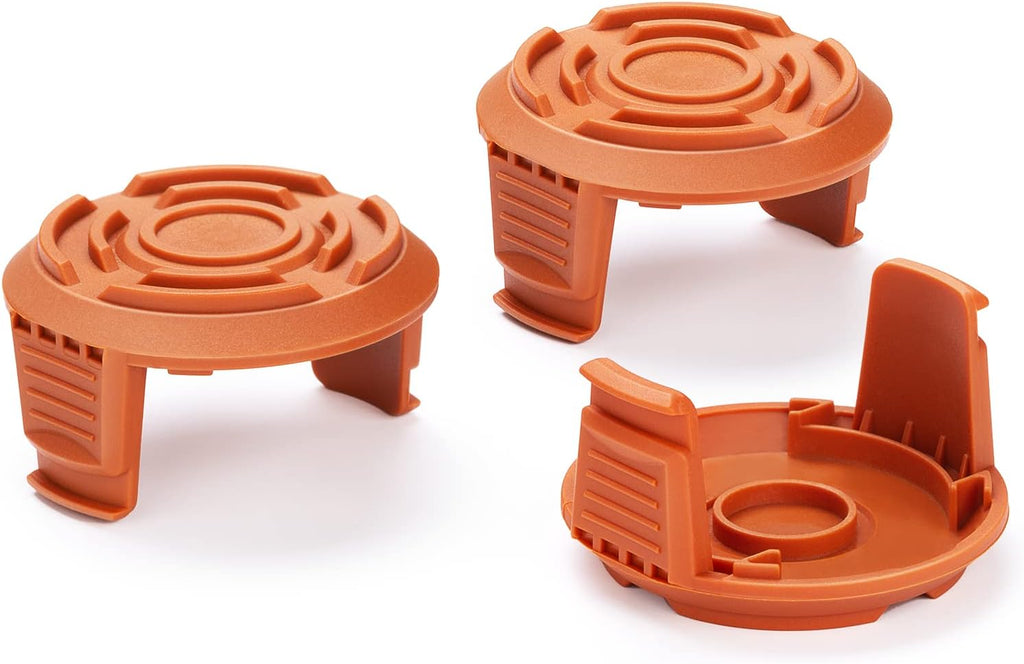 3 Pack Trimmer Replacement Spool Cap Covers O71296
