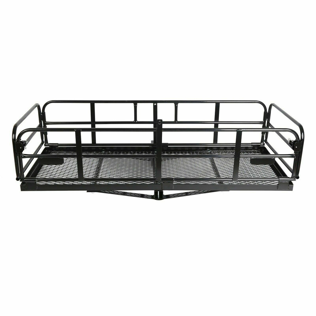 Multifunctional Folding Hitch-Mount Cargo Carrier Basket Luggage Rack M790