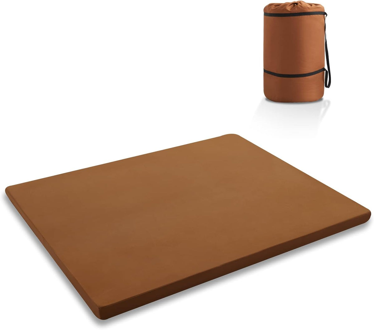 75.2×30 Ultra-Size Foldable Memory Foam Sleeping Pad with Removable Cover E9908