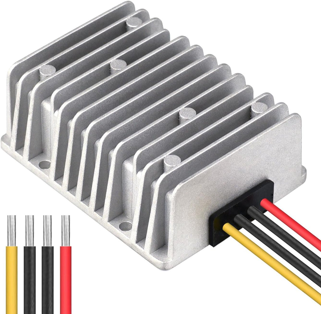 DC/DC 12V to 24V Boost Converter 25A 600W Step Up Voltage Regulator Power Supply Voltage Transformer Pack of 2 R7718