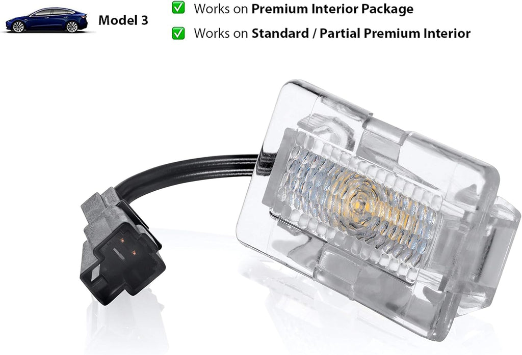 9 Pieces LED Kit for Tesla Model 3 R897482