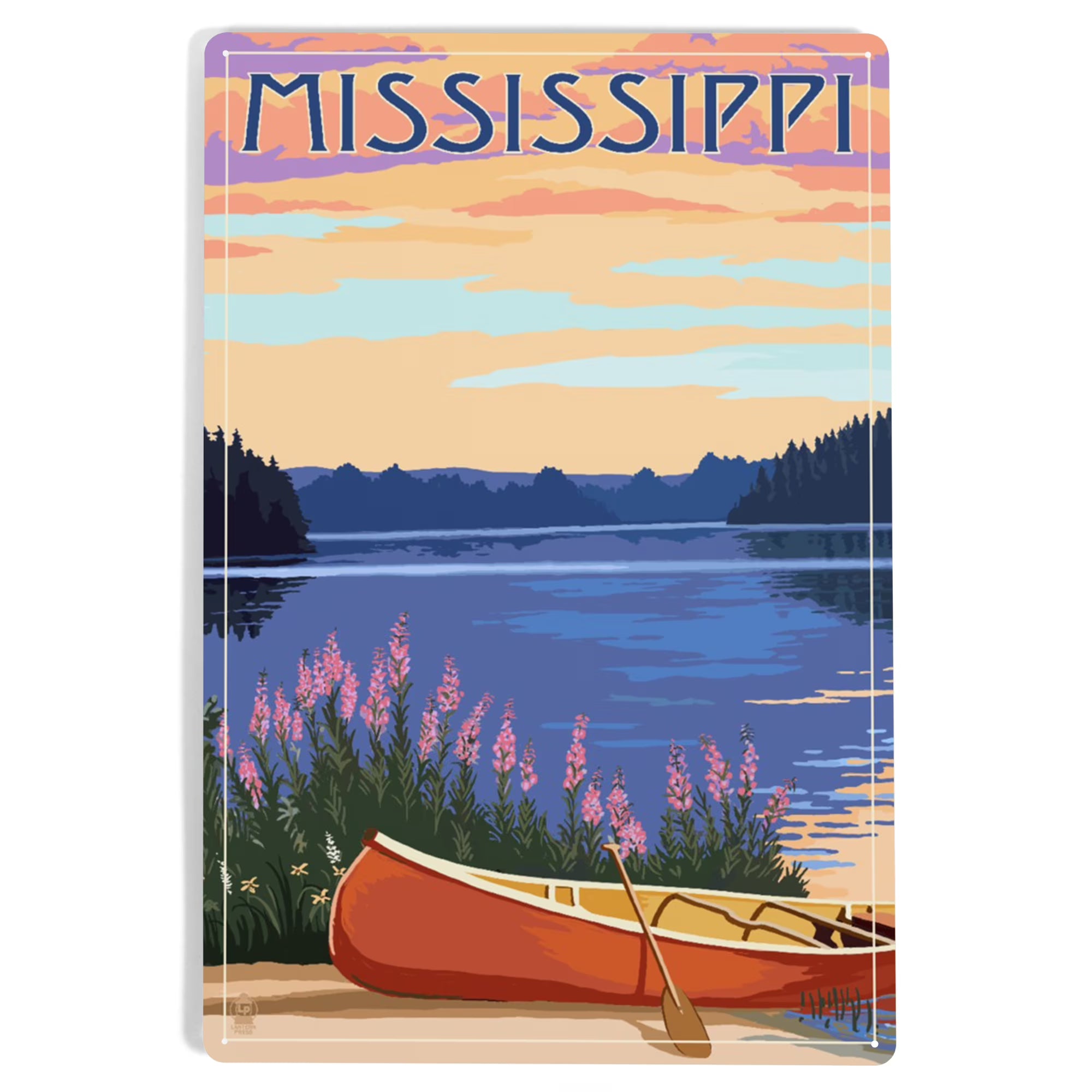 12x18 Aluminum Metal Sign Decor T482875