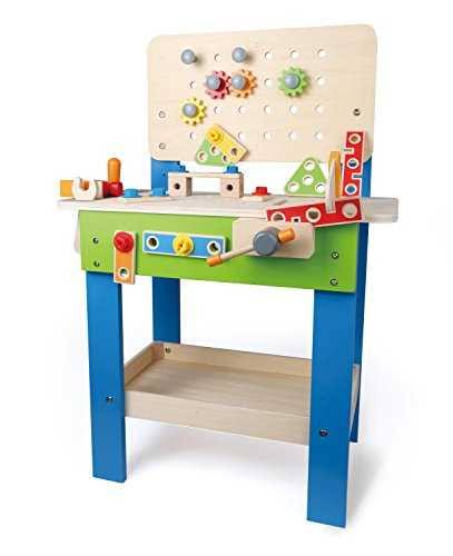 Wooden Toolbench Pretend Builder Set M833