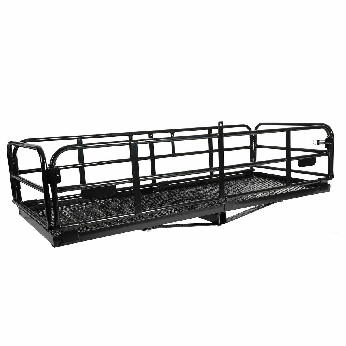 Multifunctional Folding Hitch-Mount Cargo Carrier Basket Luggage Rack M790