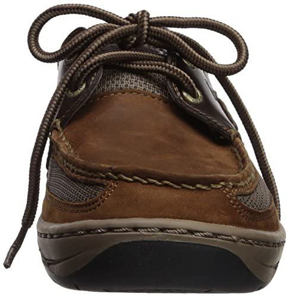 Men's Brown Boat Shoe WIDE U3024