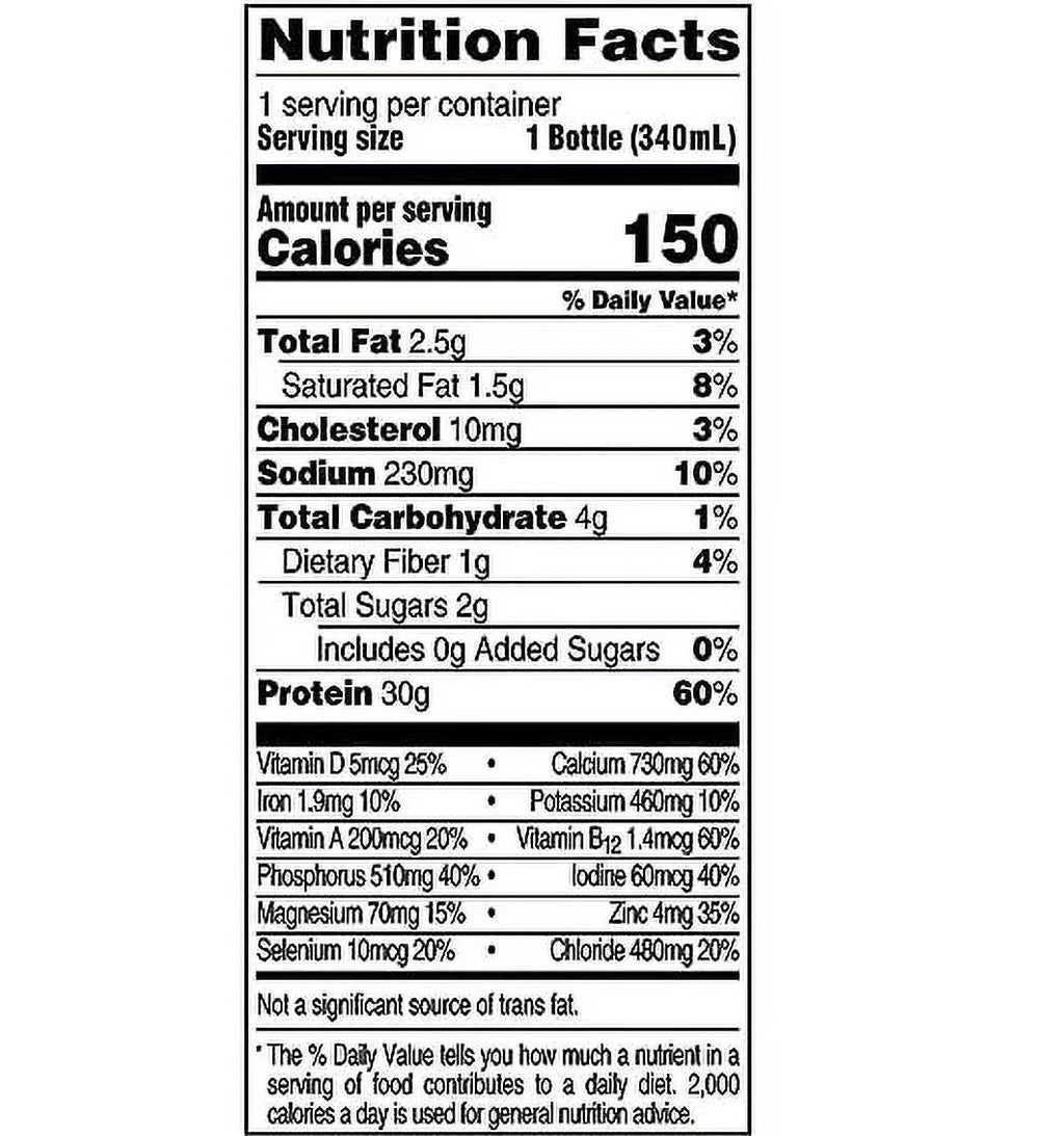 High Protein Chocolate 30g Shake, 11.5 fl.oz, 12 Pack N5666