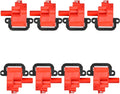 8pcs Racing Ignition Coil Pack Compatible With Cadillac Pontiac Chevrolet GMC CTS V Firebird Suburban Corvette Camaro GTO C3500 G3500 Express P30 2000 2001 2003 1997-2005 5.7L 8.1L 7.4L V8 UF192 W965153