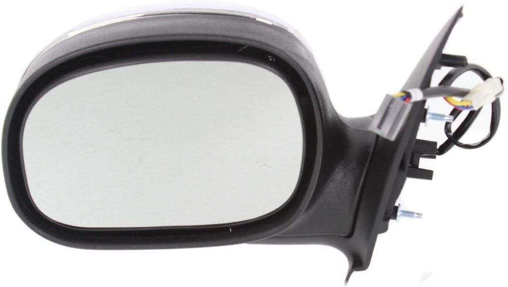 Chrome Manual Folding Power Mirror for Ford F-Series 97-04 C1446