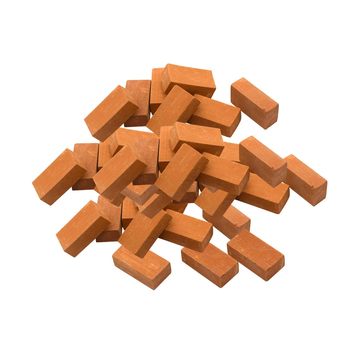 50pcs red bricks Tabletop Games J64397