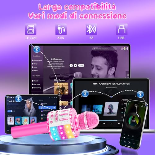 Wireless Bluetooth Microphone with Speaker K892