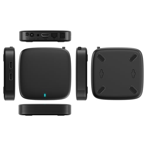 Streaming Media Player with Google TV, 4K HDR, Voice Remote, Dual-Band Wi-Fi, Chromecast, HDMI, AV Output V95395