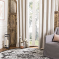 Ivory Window Panel D6510