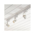 White Finish 150 Watt 3-Light Linear Track Kit P8771
