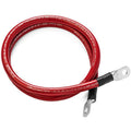 Single Red 12 ft 1/0 AWG Battery Cable U756399