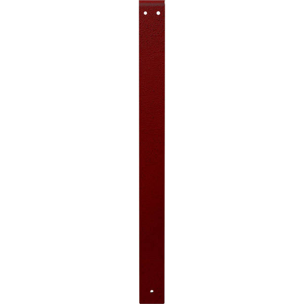Hammered Bright Red Steel Bracket B102