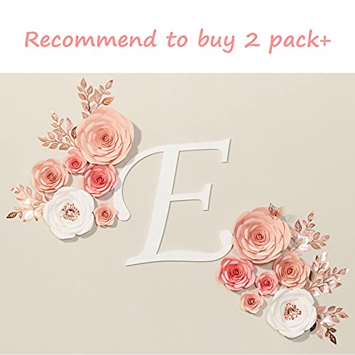 Large 3D Artificial Paper Flower Wall Decor F878822