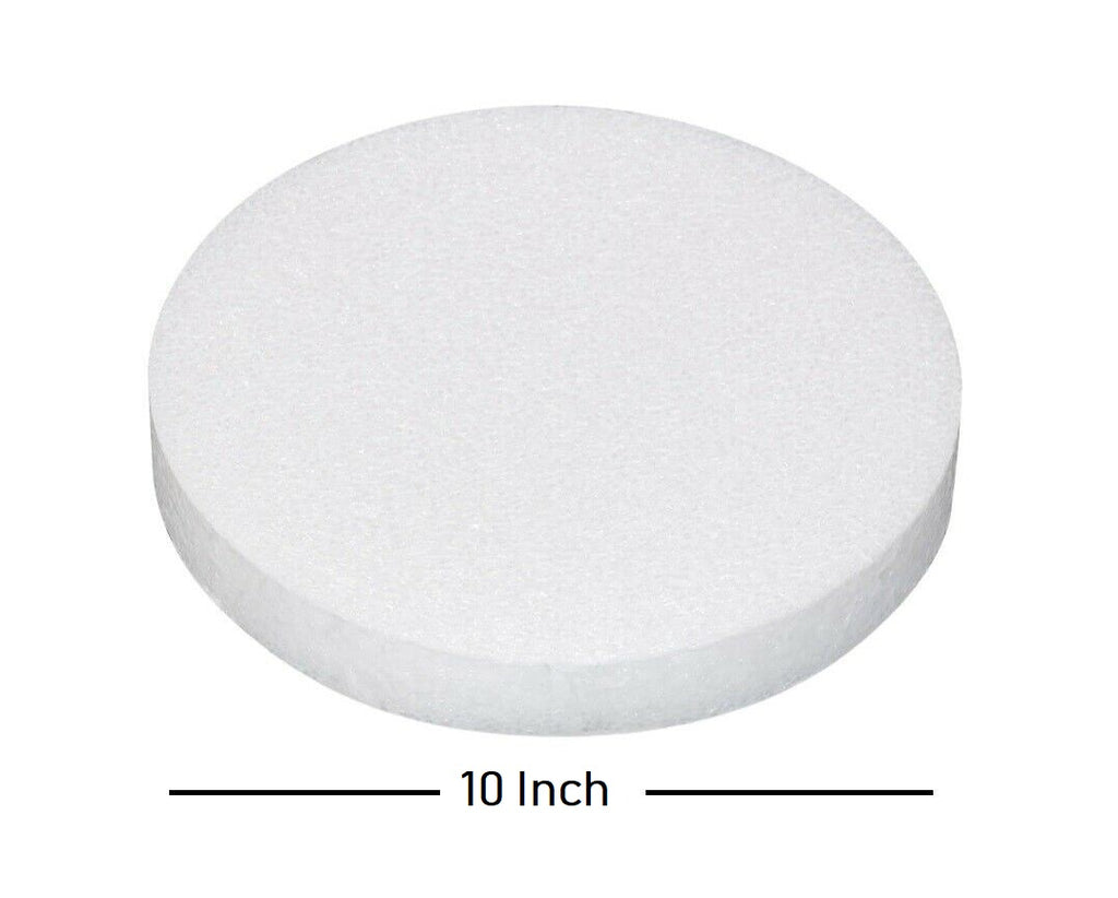 Foam Craft Disc 10 Inch Styrofoam Disk O847