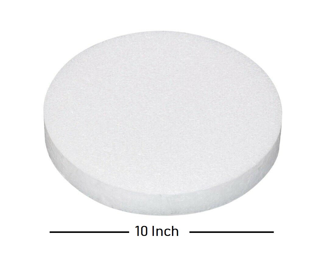 Foam Craft Disc 10 Inch Styrofoam Disk O847