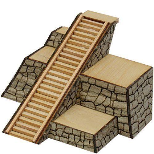 1/150 Maruoka Castle Wooden Model Assembly Kit W420633