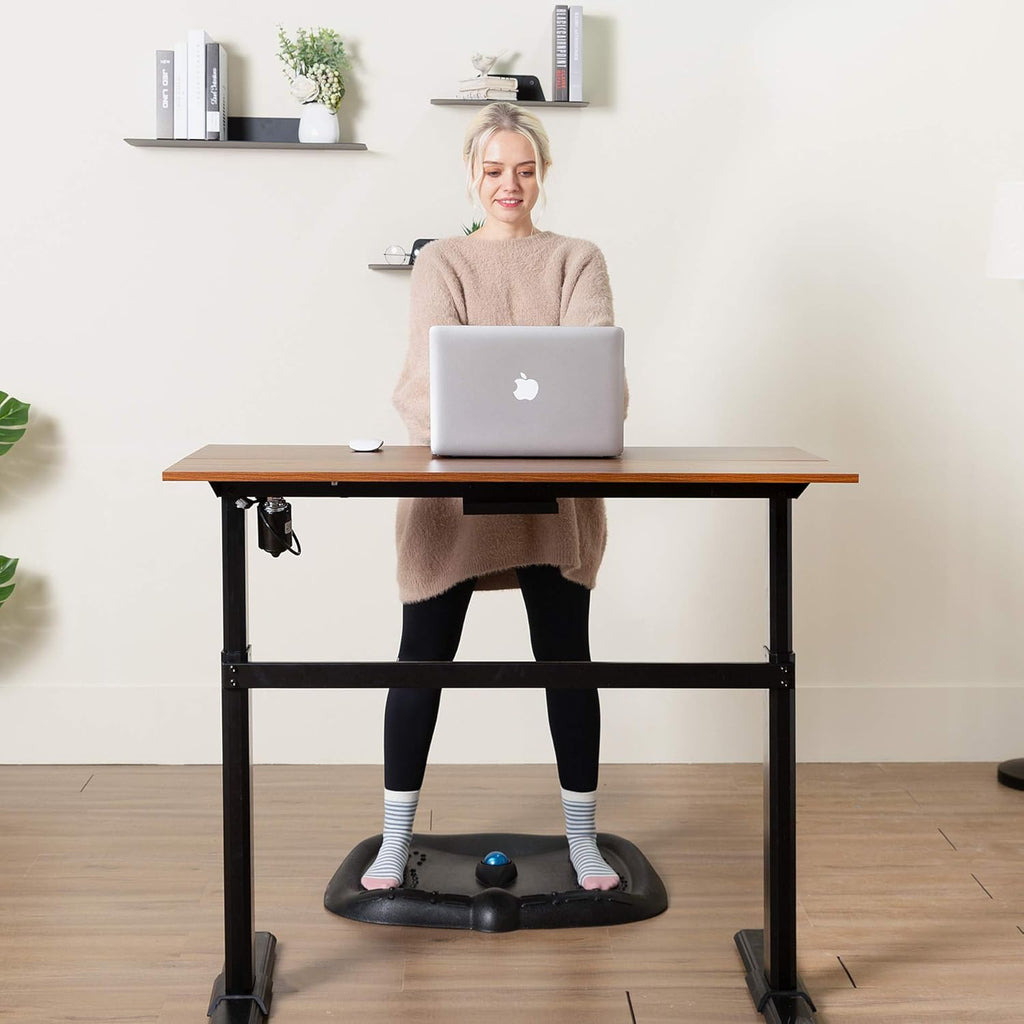 Anti-Fatigue Standing Desk Mat with Foot Massage Ball, Pack of 2 P516