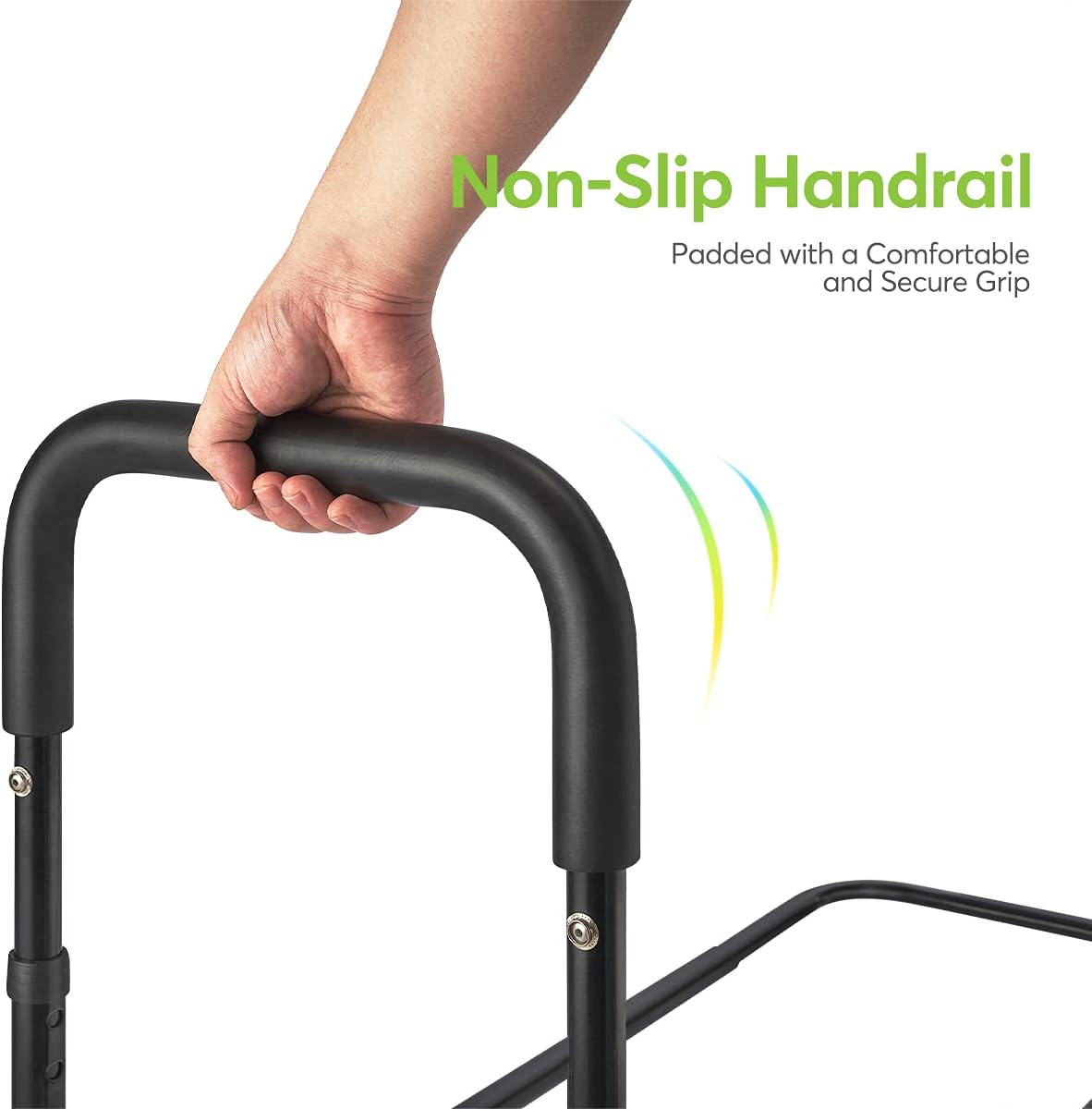 Adjustable Bed Rail with Storage Pocket C906024