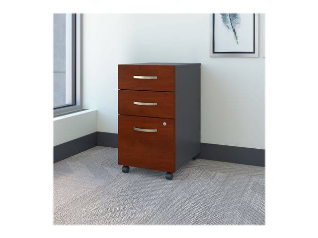 3 Drawer Mobile Pedestal Cherry U720