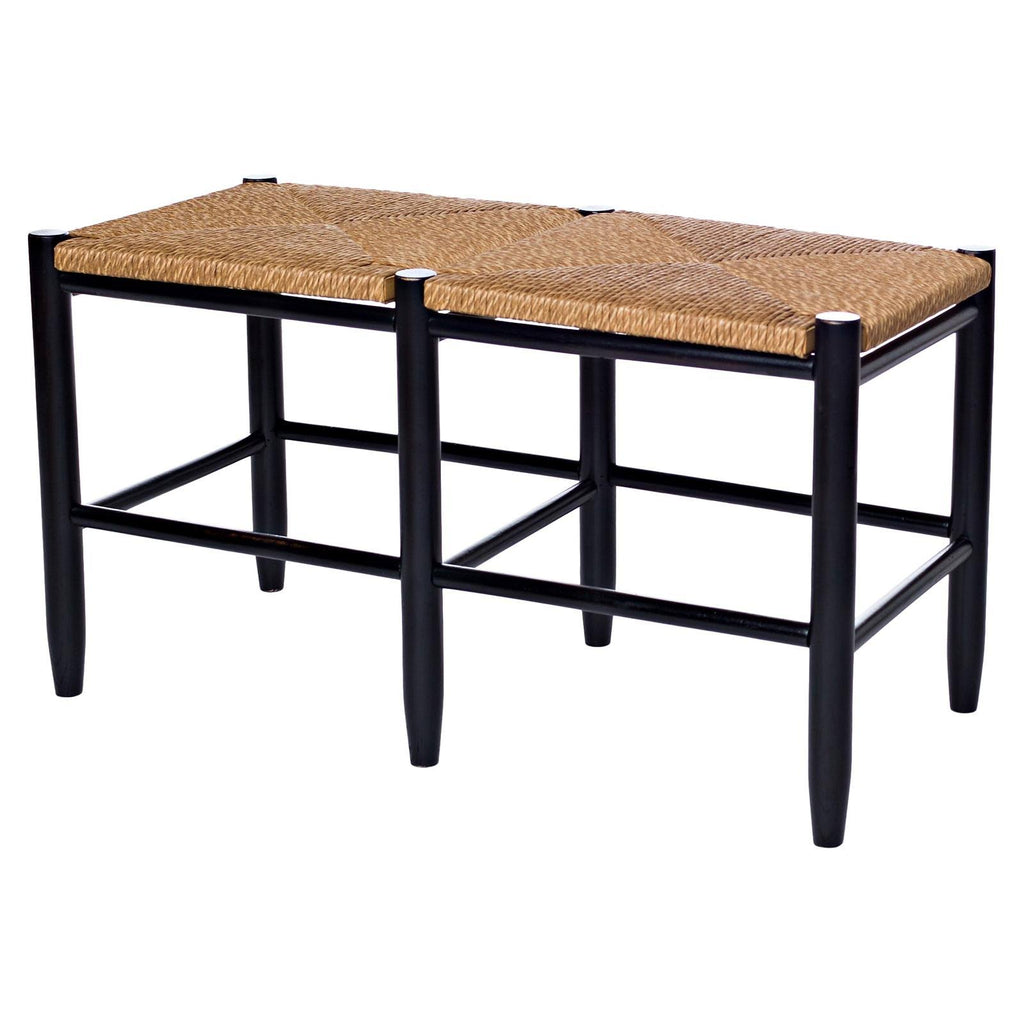 Woodleaf Green Wood Entryway Bench K801