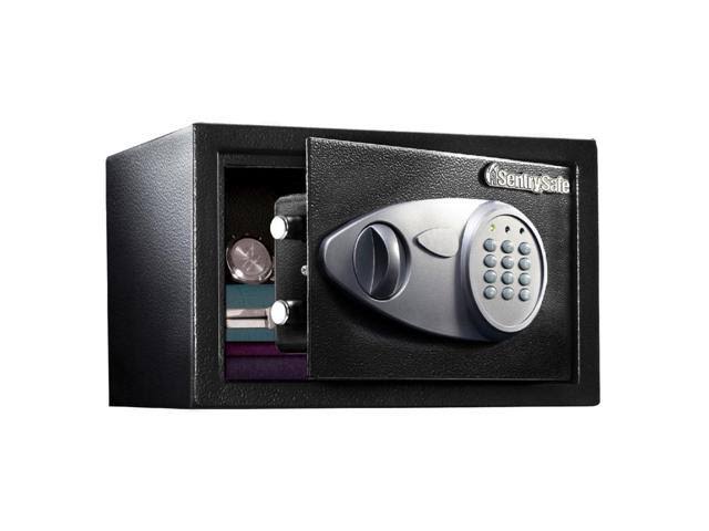 Digital Security Safe, 0.58 Cu ft, Black/Silver S441